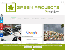 Tablet Screenshot of green-projects.pl